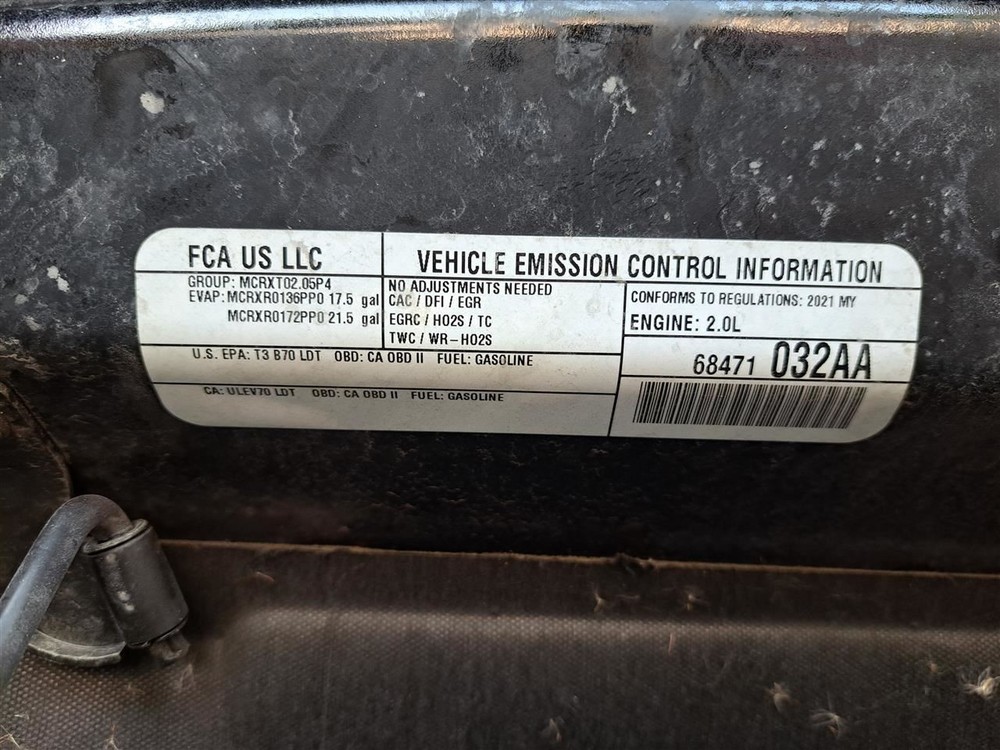 2021 Wrangler Jack Sku#4199018