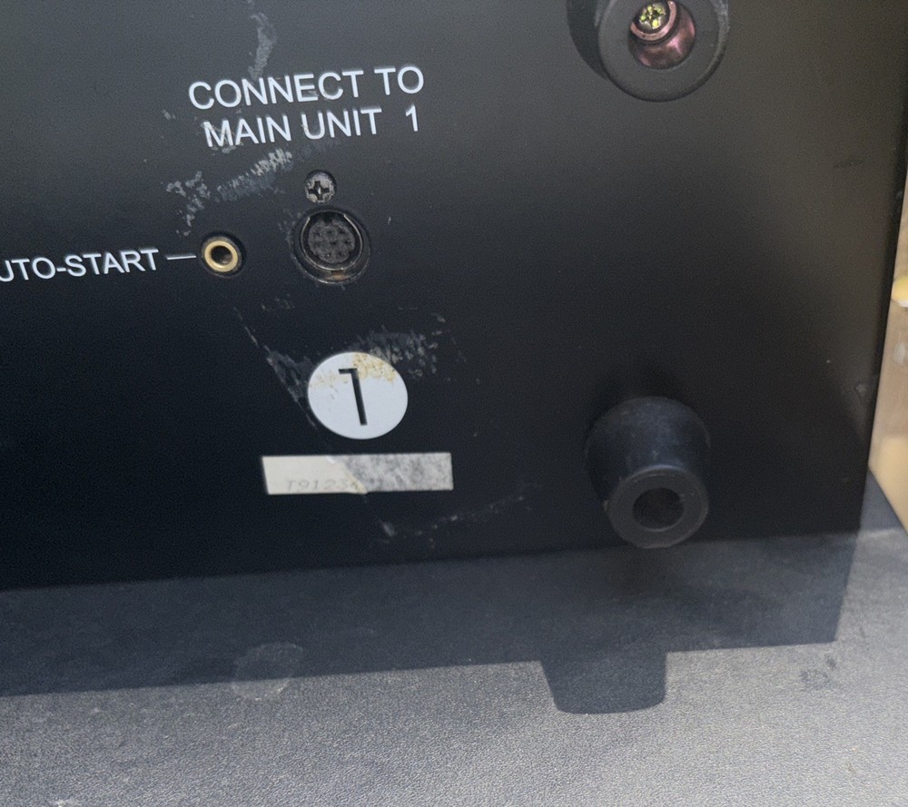 Tested NUMARK CDN-34S DJ PROFESSIONAL DUAL CD PLAYER + Controller Wire 1 Cd Work