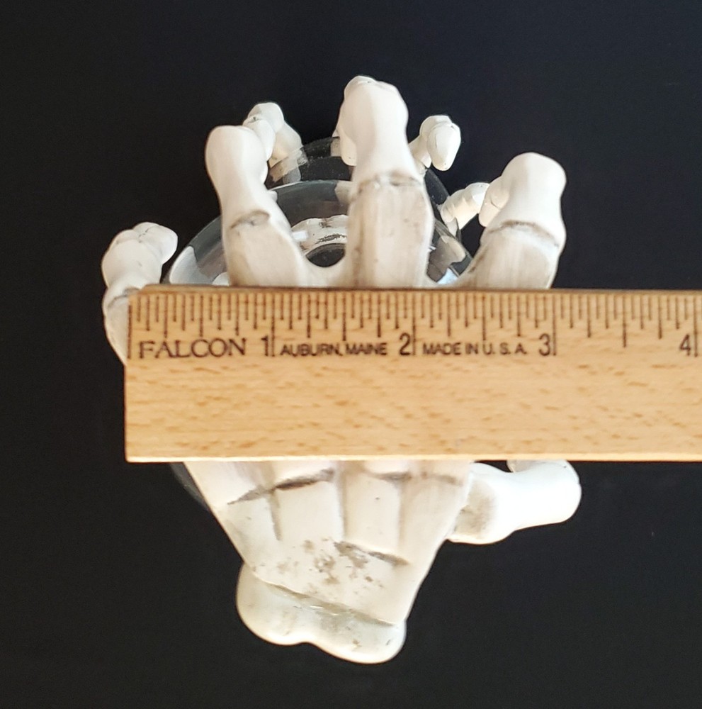 Skeleton Hands Hour Glass Halloween Bones