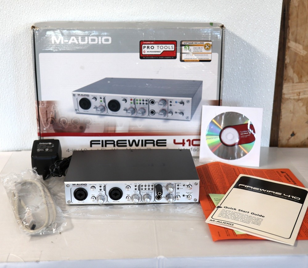 M-Audio FireWire 410 Digital Recording Interface - READ