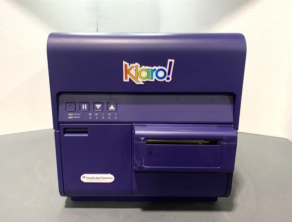 QuickLabel Systems Kiaro! Color Label Printer Power Tested