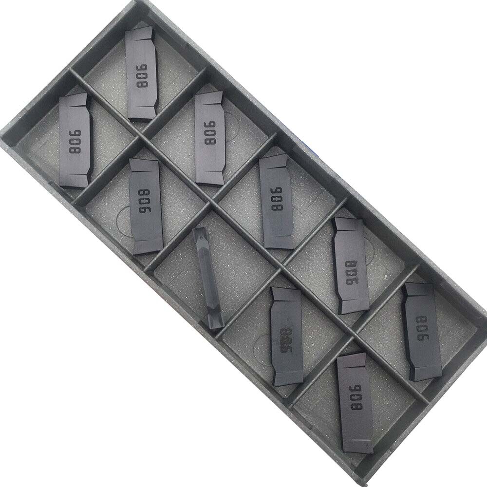 10x  DGN 3003J 908 3.0mm width cutter CNC TOOL insert Carbide bits for steel