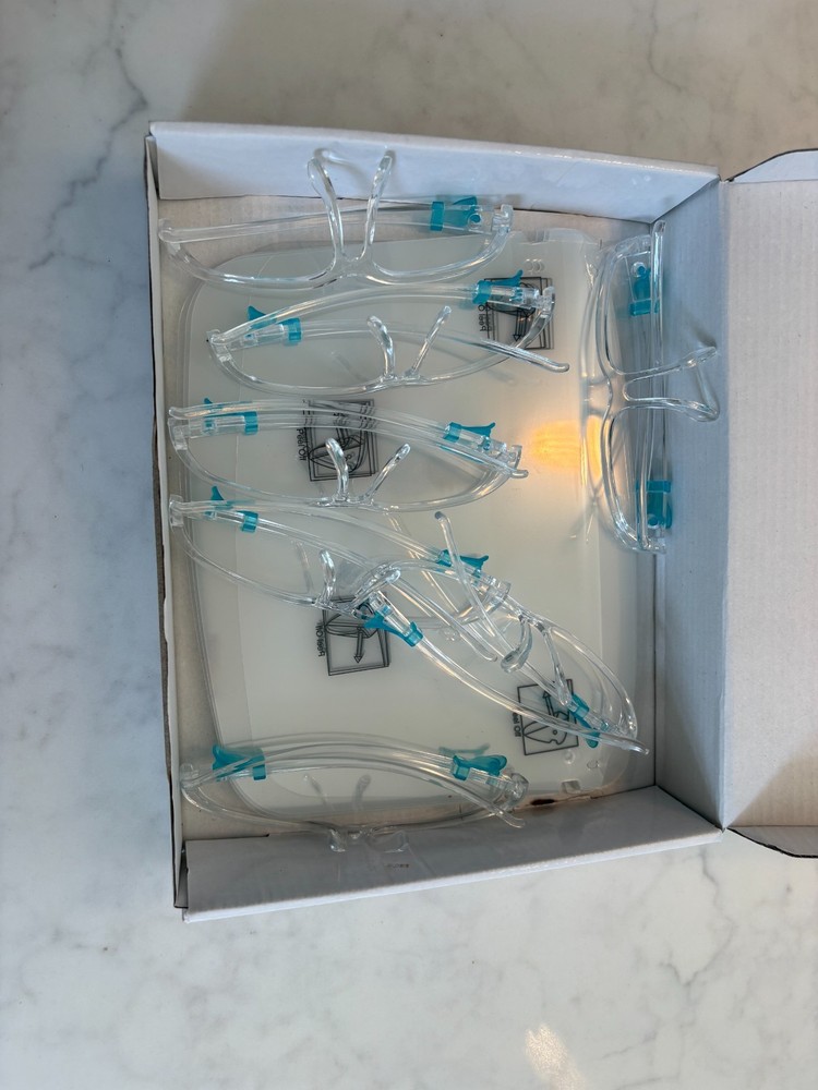 Face Shields- 7 Frames and 25 Shields