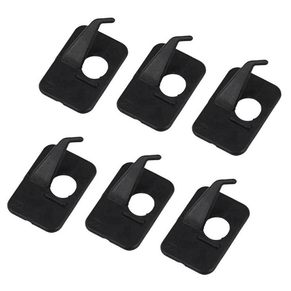 6pcs Arrow Rest Plastic Right Hand Set Training Black Accessory Useful