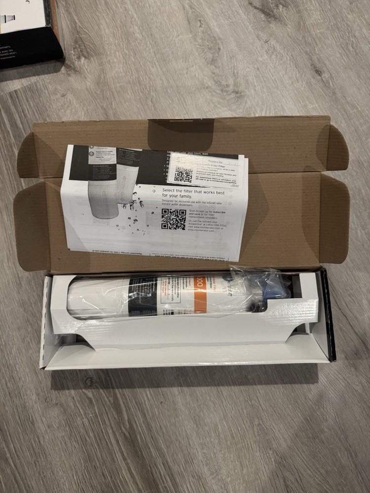 InSinkErator F-1000 Replacement Filter Cartridge 6 Months Carbon/Charcoal Water