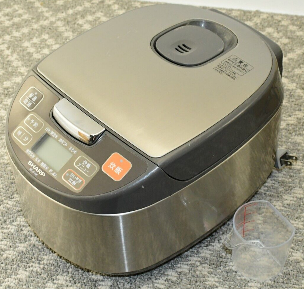 SHARP KS-S10E-S Microcomputer Spherical Cooking Method 5 Cup Capcity Rice Cooker