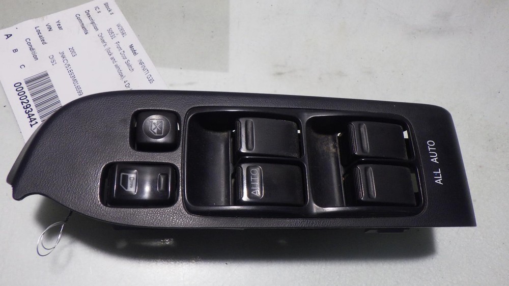 03 INFINITI G35 Front Door Switch