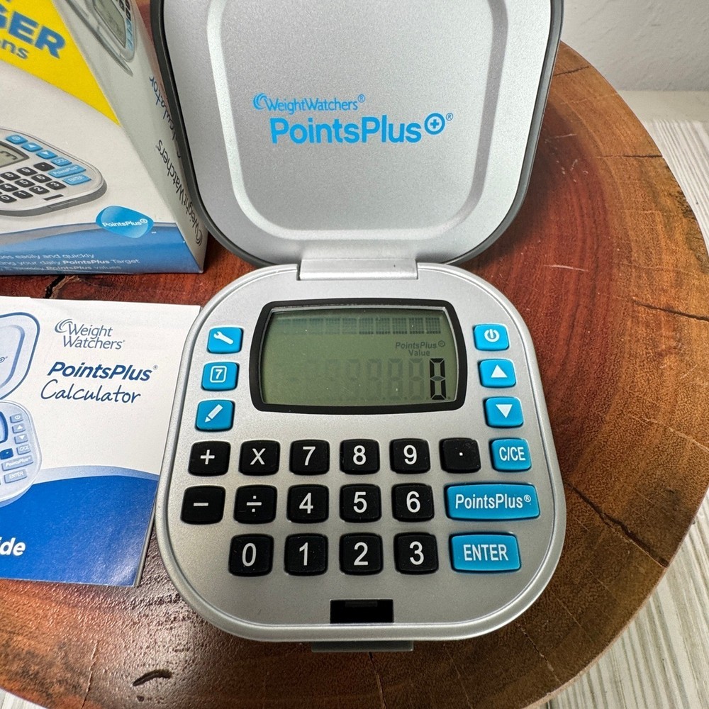Weight Watchers PointsPlus Calculator with Daily Weekly Tracker NAC 5A Boxed