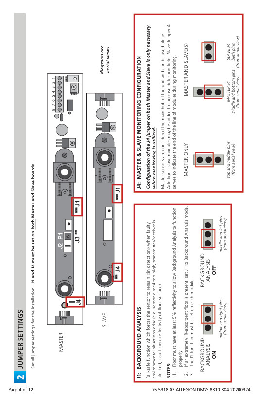 LCN 8310-804 Door Mounted Safety Sensor