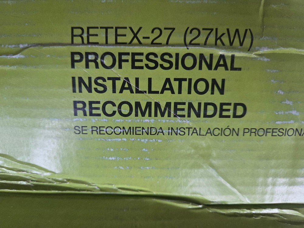 NEW Rheem RTEX-27 Electric Tankless Water Heater 27 KW