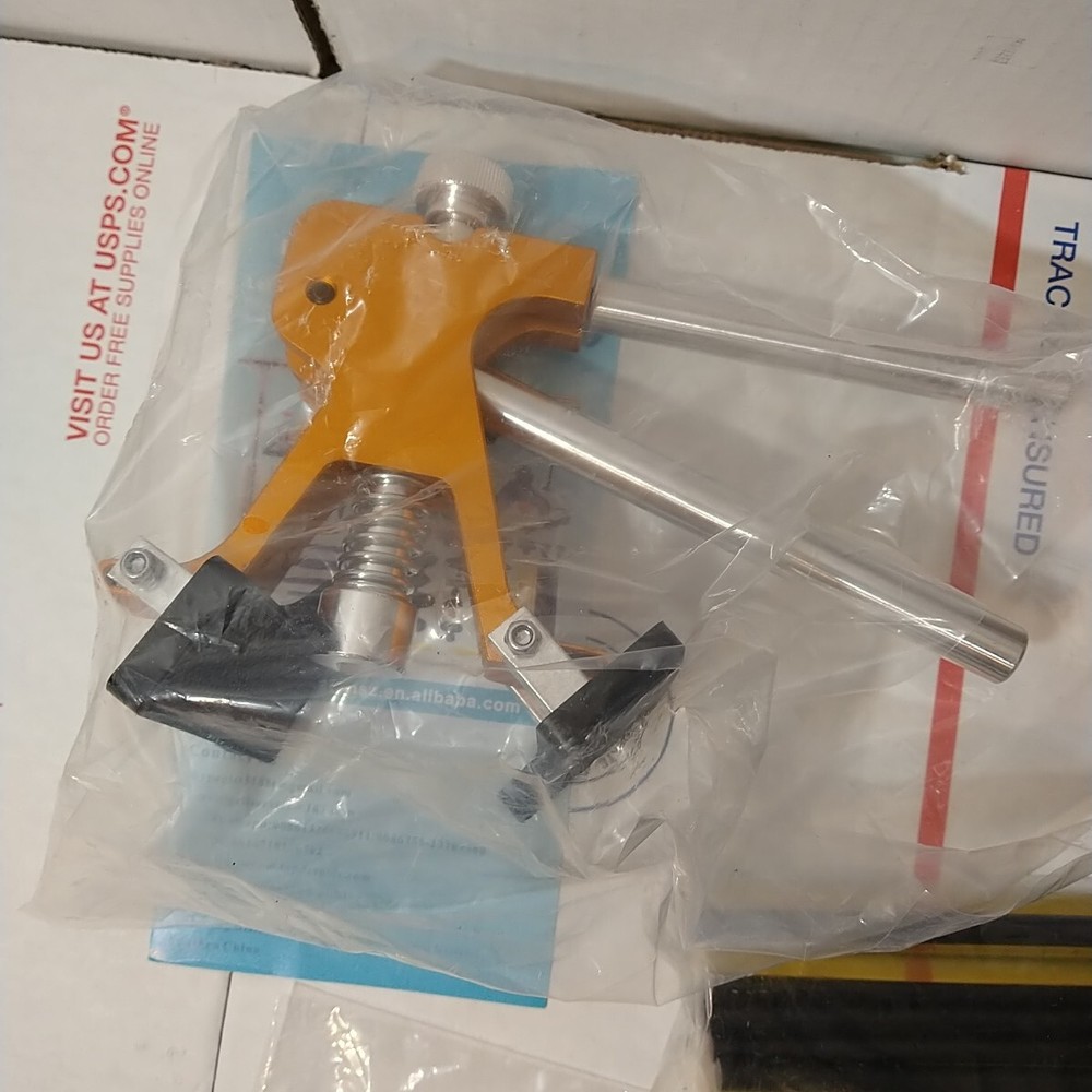 GLISTON 45pcs Paintless Dent Repair Tool Dent Puller Kit, Adjustable Width, Pops