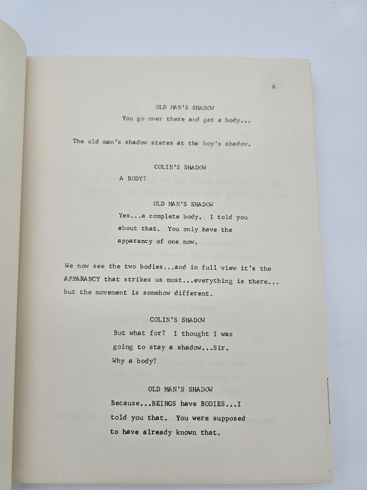 FOREVER / Floyd Mutrux 1977 Unproduced Screenplay Movie Script