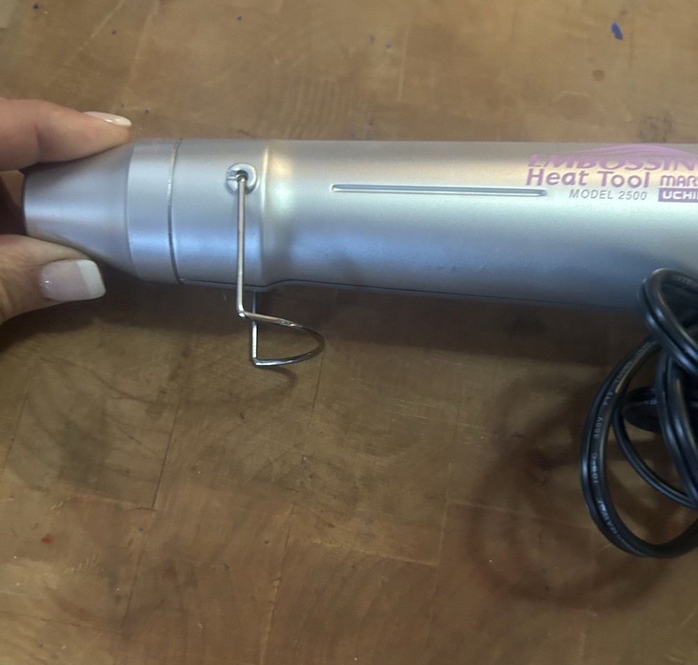 Embossing Heat Tool Model 2500 Silver With Stand A23