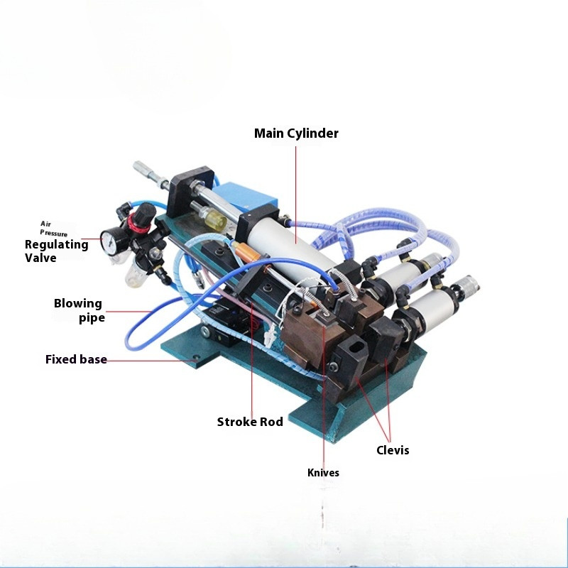 Pneumatic Wire Stripping Machine Small Cable Thermal Stripping Machine