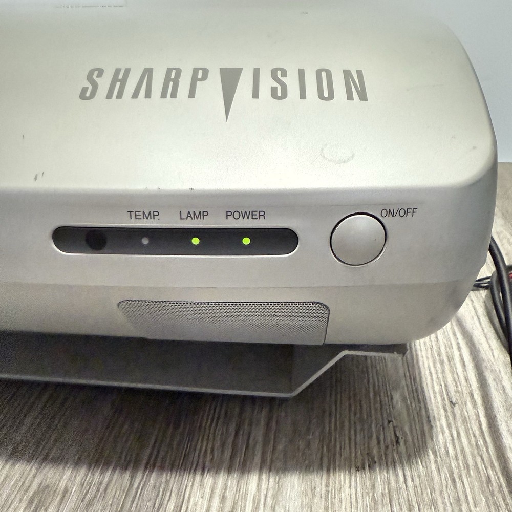 Vintage Sharp Vision LCD Projector Model No: AN-CME800 Tested Working Read Below