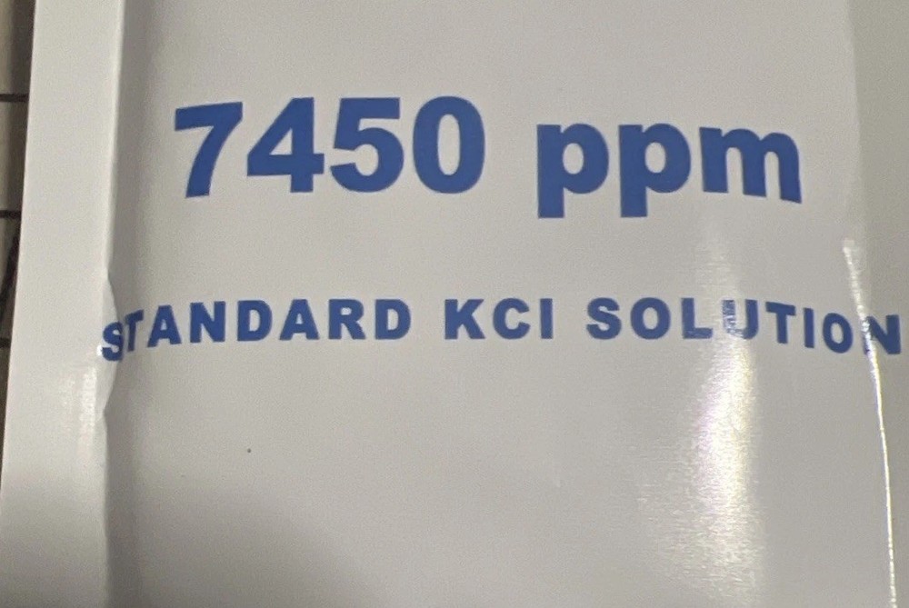 Calibration Solution, Hayward Digital Salt Meter, 7450ppm
