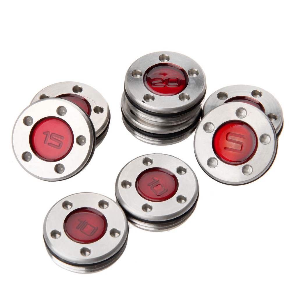 Pair Red Golf Putter Weights For All Studio Select Models Scotty Cameron Putters
