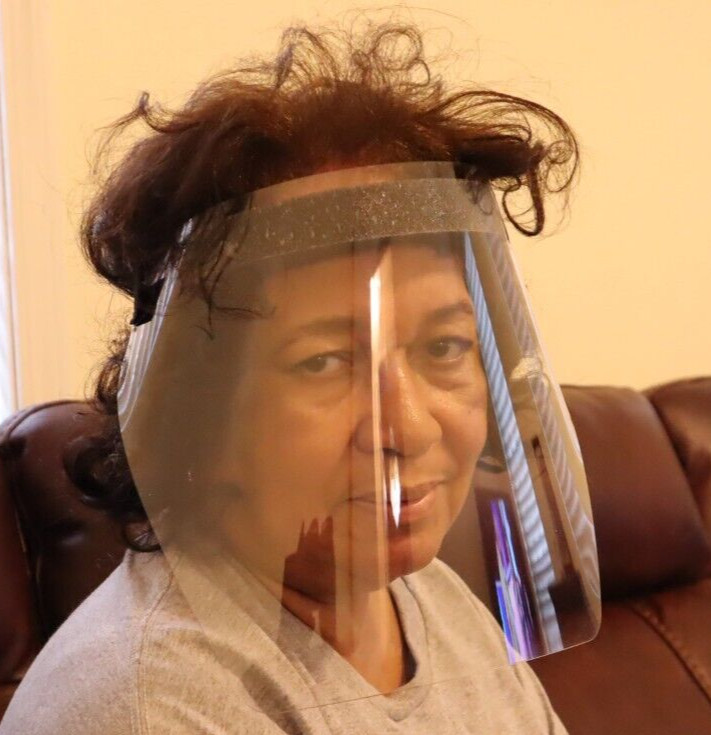 Hex Armor Fluid-resistant disposable face shield 10 count