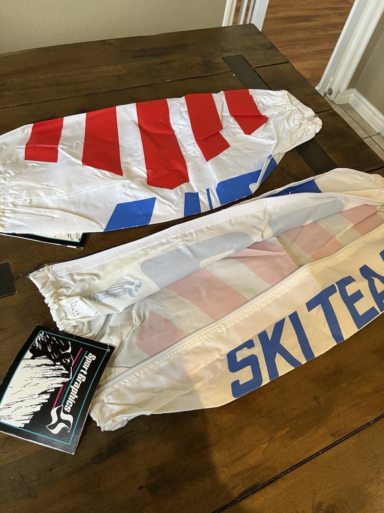 Vintage US Ski Team Binding Covers NWT