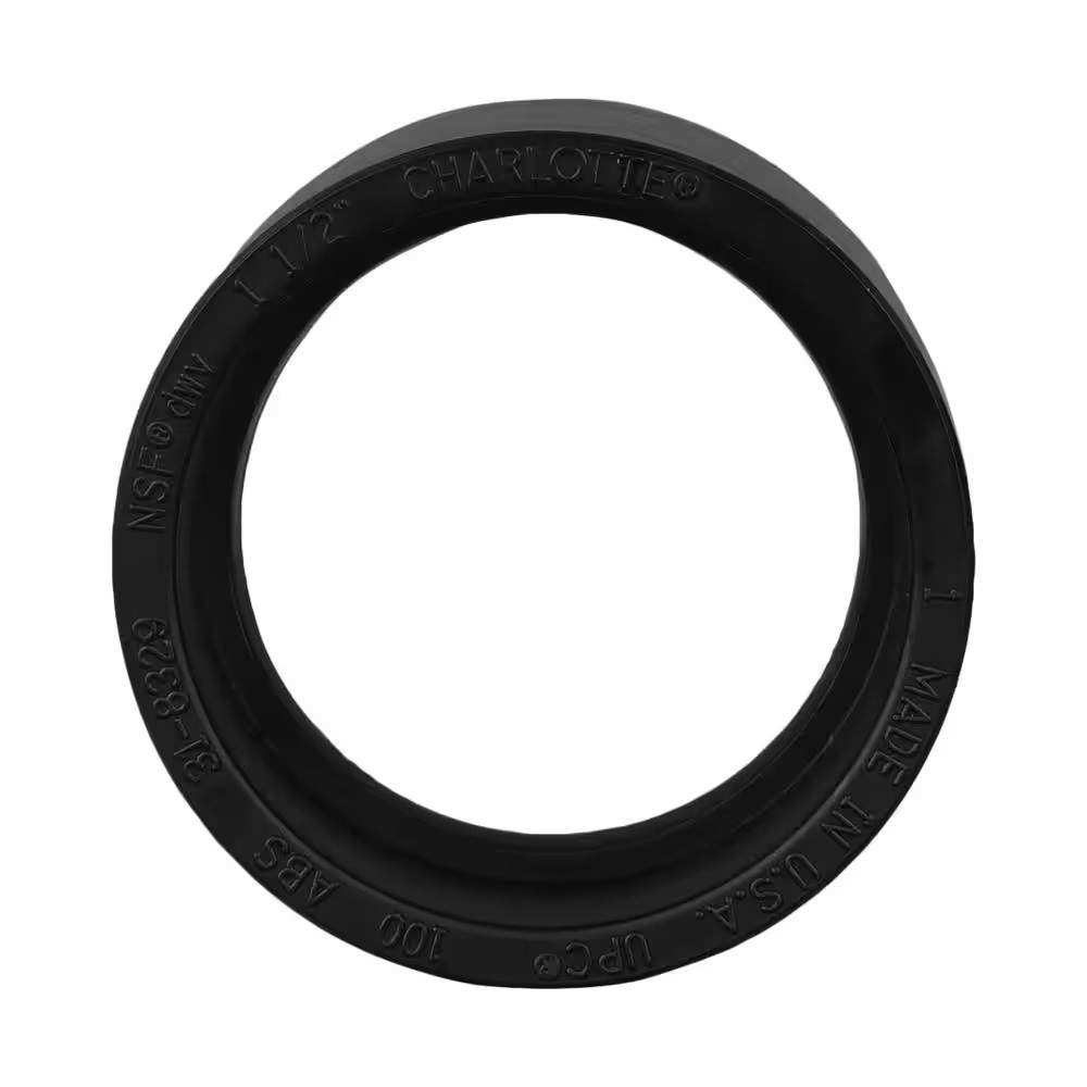 4 In. ABS DWV Hub X Hub Coupling