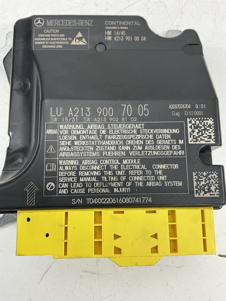2017 MERCEDES-BENZ E300 Control Units A2139007005 OEM