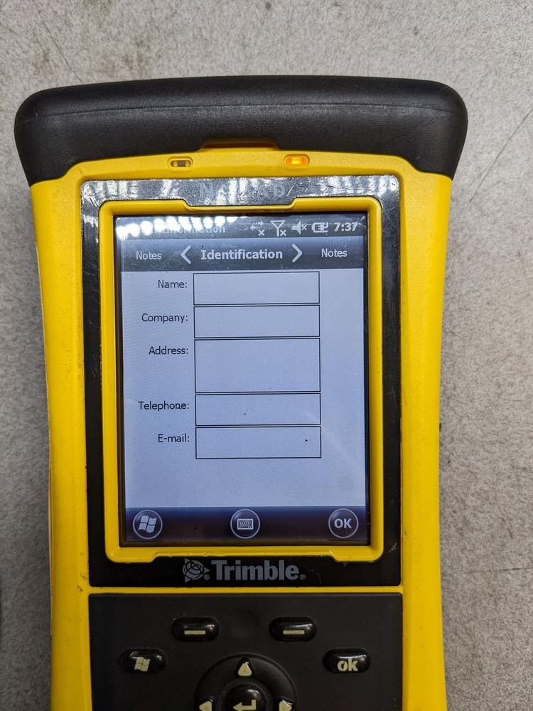 TRIMBLE NOMAD HANDHELD RUGGED GPS DATA COLLECTOR