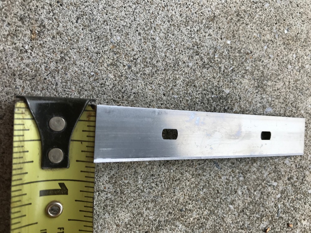 4" Extra Heavy Duty Replacement Scraper Blades 25pcs per Pack