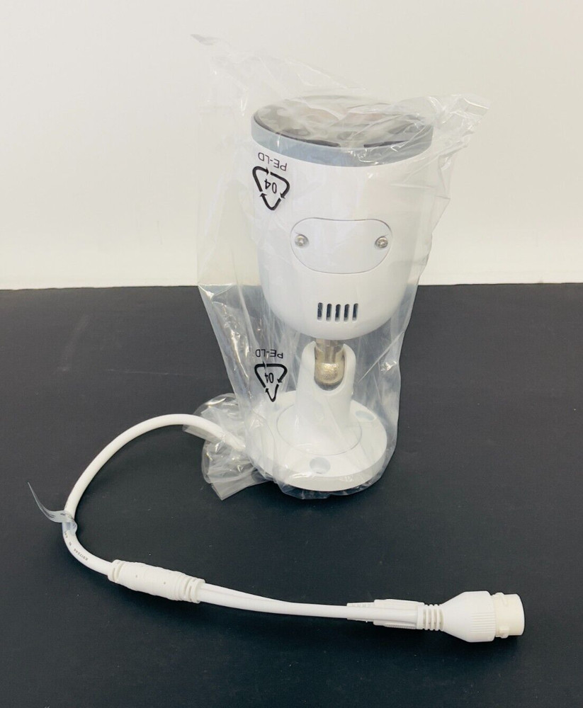 Lorex E895AB 4K Deterrence Bullet AI PoE IP Wired Security Camera plus Cable New