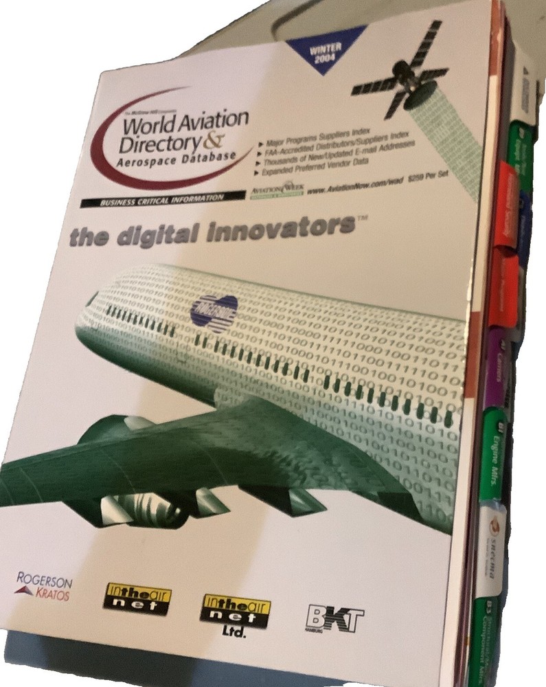 Aerospace World Database: Buyers Guide,Winter 2004.Digital Directory