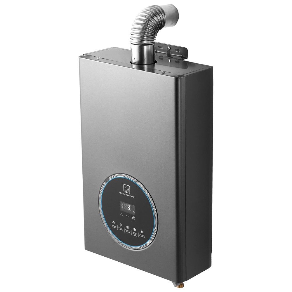 Uimoso Propane Tankless Water Heater 4.3Gal 100000 BTU Smart Temp Control LED