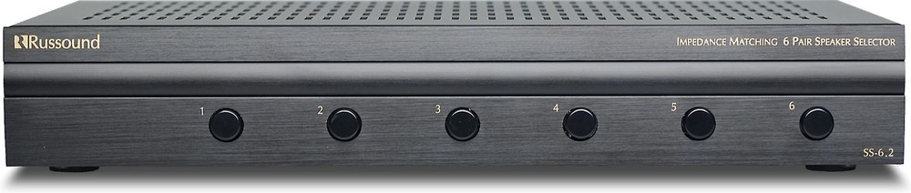 Russound SS-6.2 Six Pair Speaker Selector Single Source