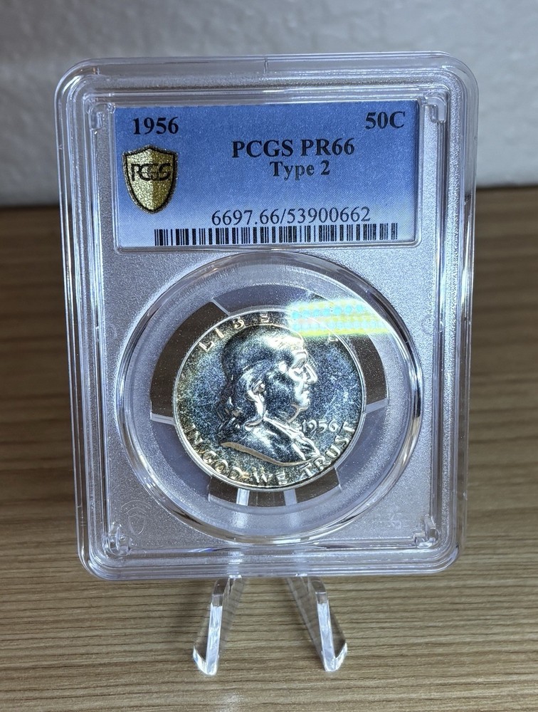 1956 Franklin Half PCGS PR66 Type 2