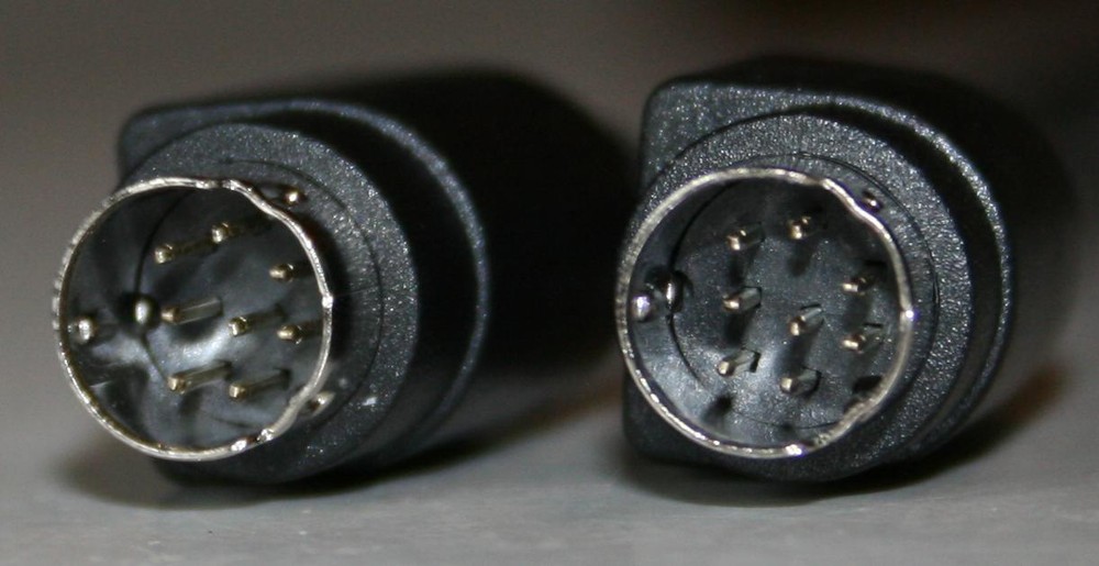 JVC Subwoofer 8 pin din Replacement Cable Black 6 ft