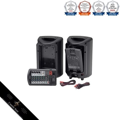 [Mini speaker stand + 2 microphones set] YAMAHA Bluetooth-enabled PA system
