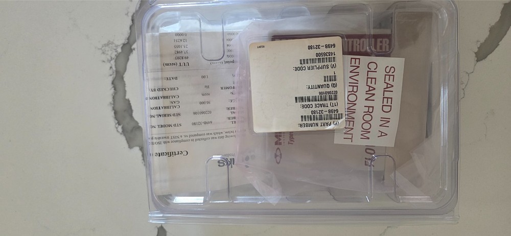 MKS INSTRUMENTS 649B-32180, 50 SCCM