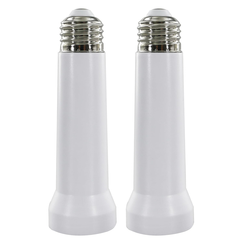 Light Socket Extender, E26/E27 Light Bulb Socket Extender Standard Medium Base,