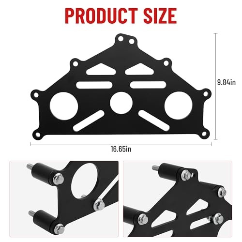 LS Engine Stand Adapter Plate - Universal Heavy Duty Billet Aluminum Mounting