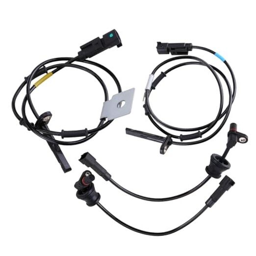 ABS Wheel Speed Sensor 4Pcs Front Rear Right & Left Fit 2010-2017 for Chevy