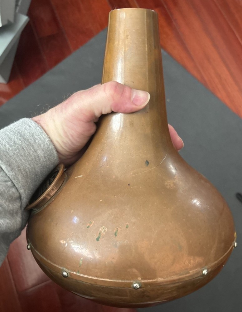 Rare Solid Copper Bottle (Heavy)