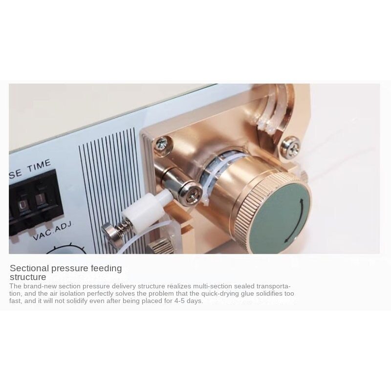 Segmented Digital Display Dispenser 220V Automatic Peristaltic Glue Applicator