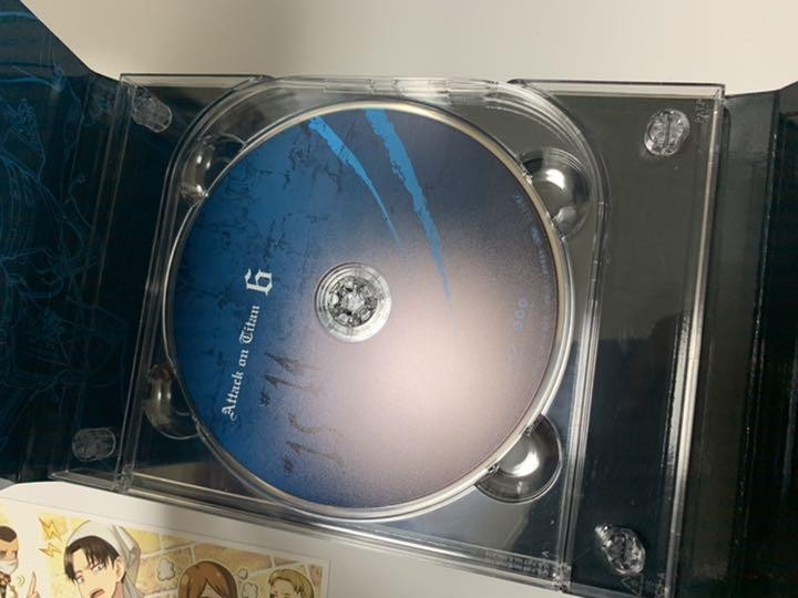Attack on Titan Blu-ray 6 Seal Set