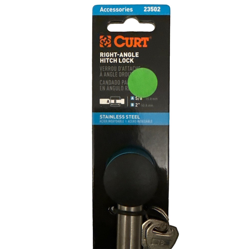 Curt Right Angle Hitch Lock