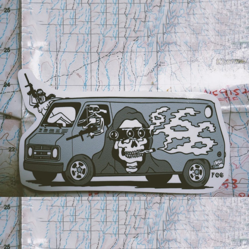 Forward Observations Group FOG Pano Rear View TMP Joy Ride Sticker Set
