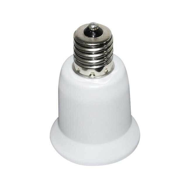 20X Intermediate base E17 to Standard Medium base E26/E27 Converter Adapter US