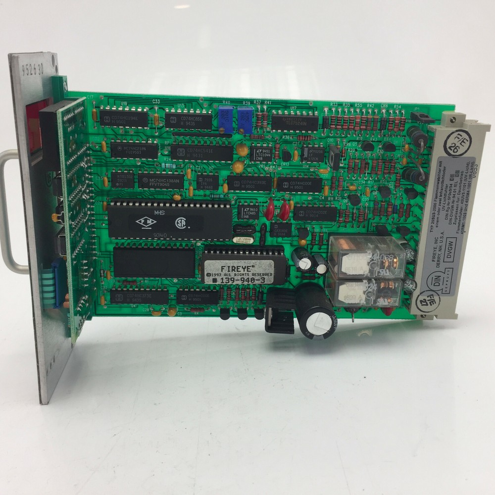 FIREYE 25SU3-2000 Rack Mounted Flame Guard Amplifier