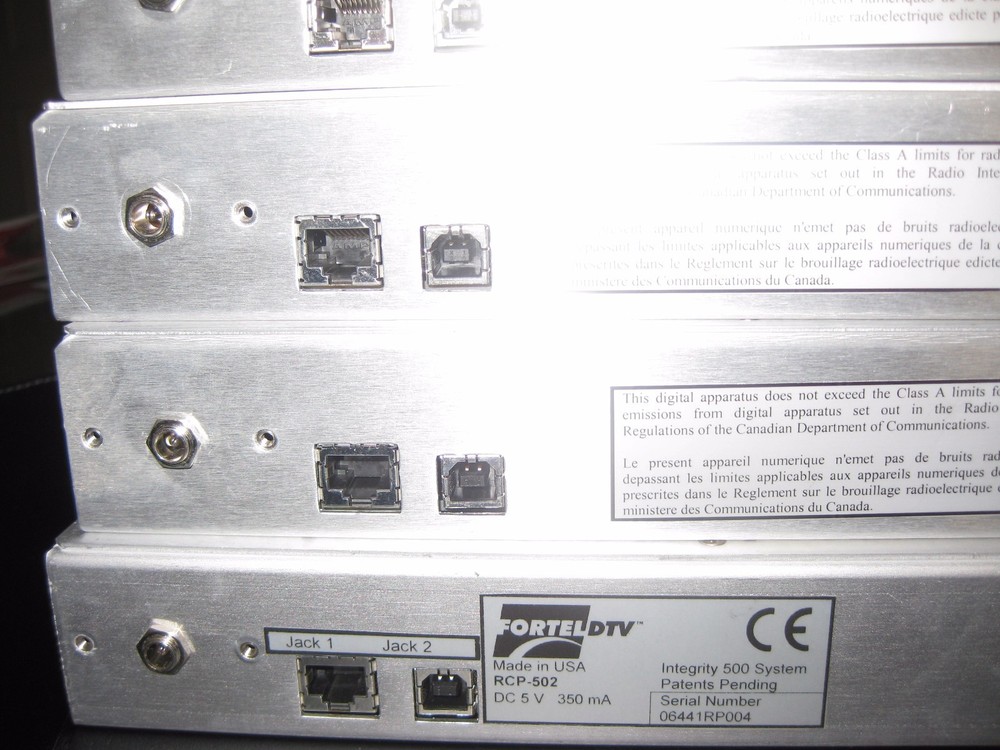 Fortel DTV Integrity RCP-502 Compact Remote Control Panel Rack mountable