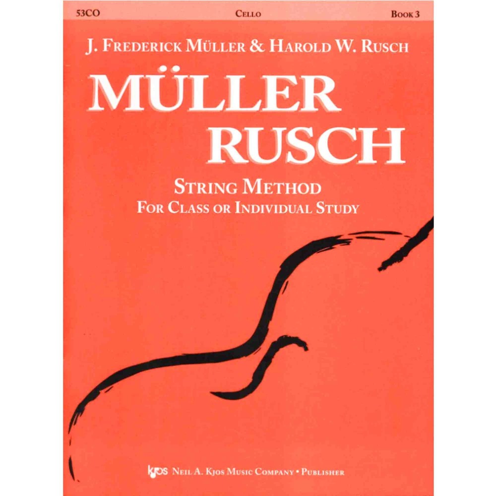 Muller-Rusch String Method Book 3 - Cello