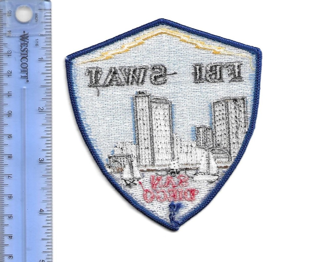 FBI SWAT San Diego patch