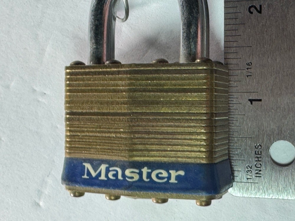 Vintage Masterlock 24 Padlock - Used