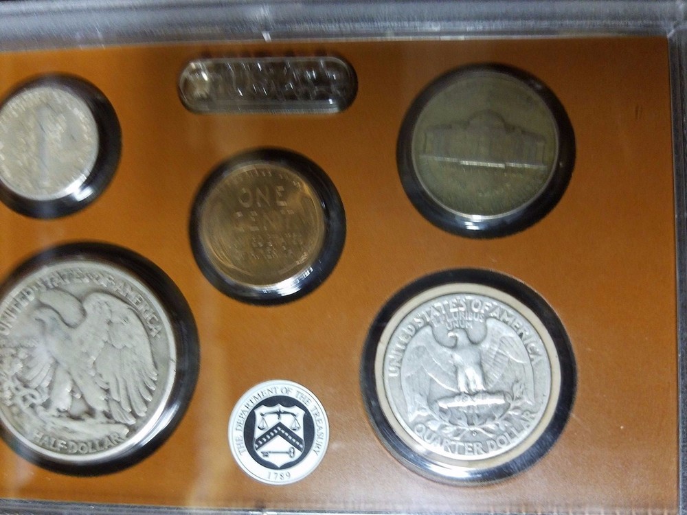 1945 Silver Birth Year Set-90% Silver; Half ,Qtr.and Dime.
